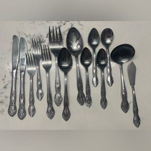 ORLEANS Stainless Silverware Lot Pamela